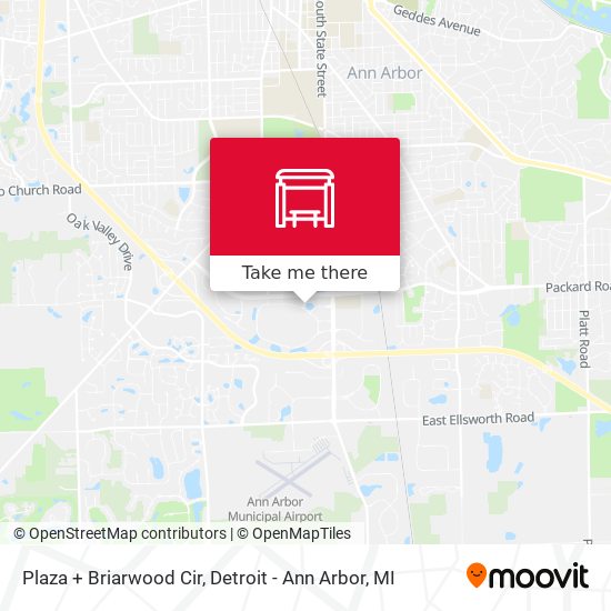 Mapa de Plaza + Briarwood Cir