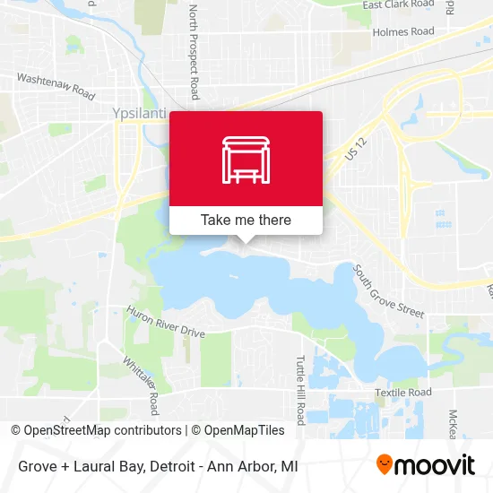 Grove + Laural Bay map