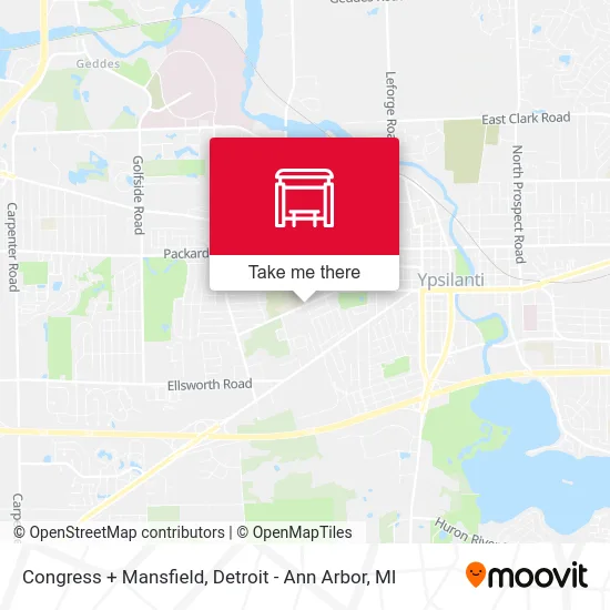 Congress + Mansfield map