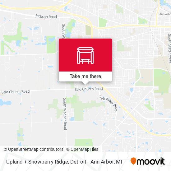 Upland + Snowberry Ridge map