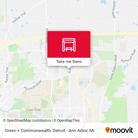 Green + Commonwealth map