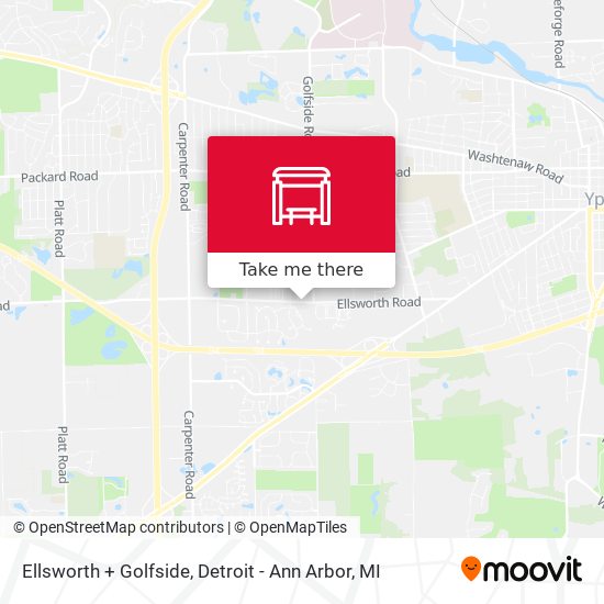 Ellsworth + Golfside map