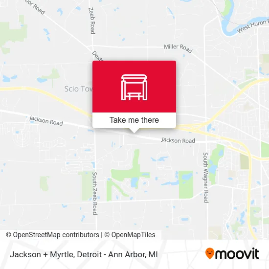 Jackson + Myrtle map