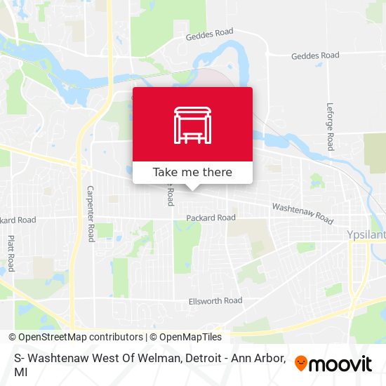 S- Washtenaw West Of Welman map