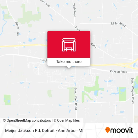 Meijer Jackson Rd map