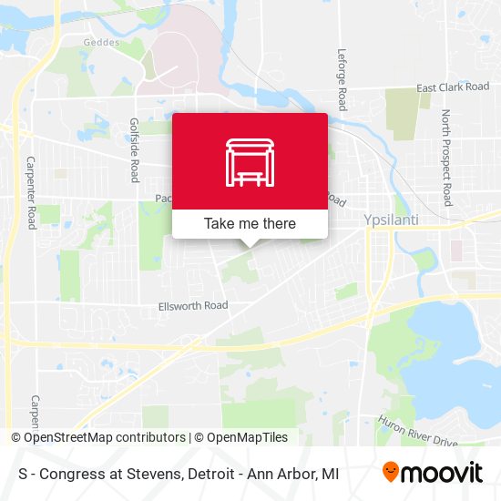 Mapa de S - Congress at Stevens