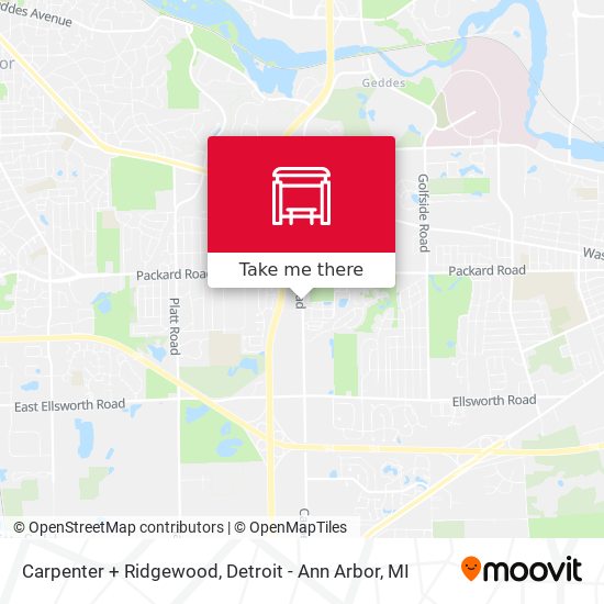 Mapa de Carpenter + Ridgewood