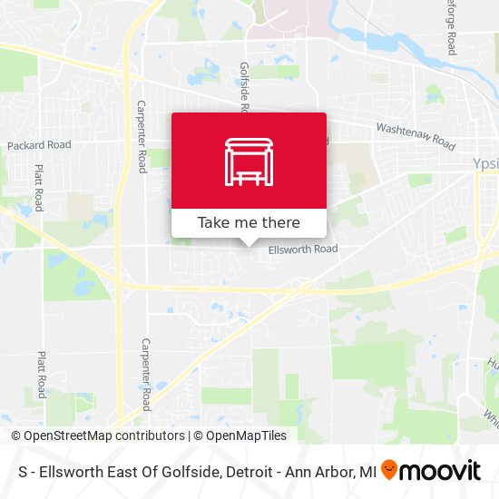 S - Ellsworth East Of Golfside map