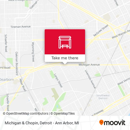 Mapa de Michigan & Chopin