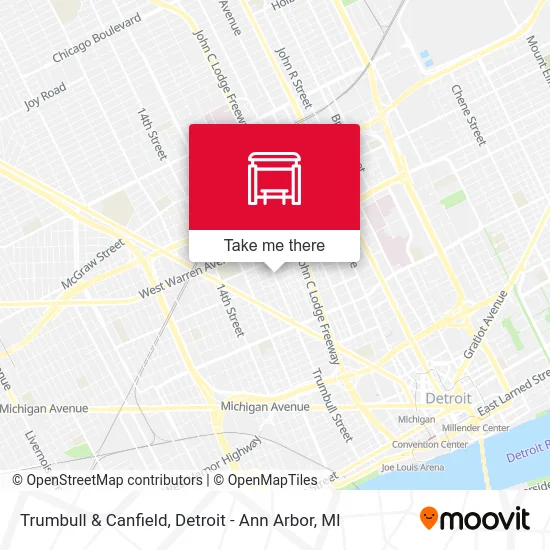 Trumbull & Canfield map