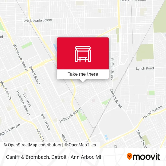 Caniff & Brombach map