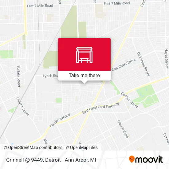 Grinnell @ 9449 map