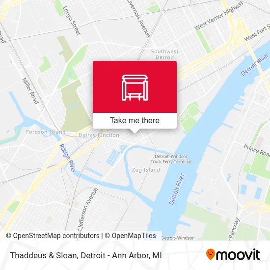 Thaddeus & Sloan map