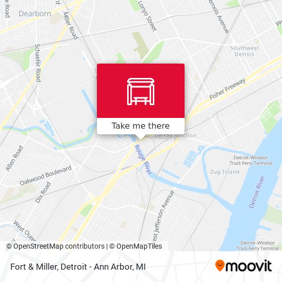 Mapa de Fort & Miller