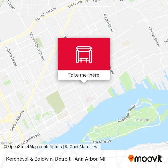 Kercheval & Baldwin map