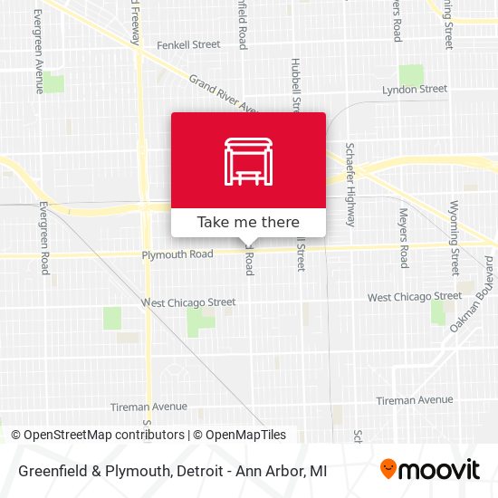 Mapa de Greenfield & Plymouth