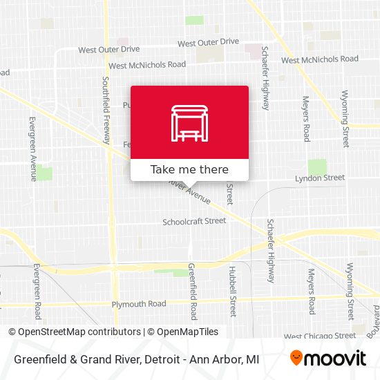 Mapa de Greenfield & Grand River