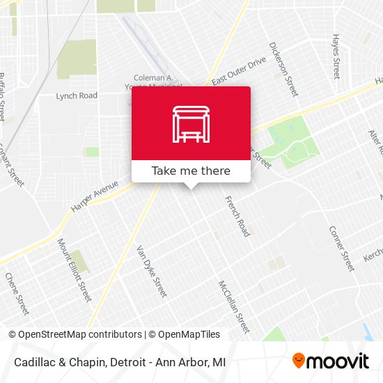 Mapa de Cadillac & Chapin