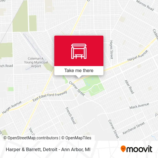 Harper & Barrett map