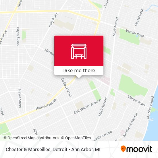 Mapa de Chester & Marseilles