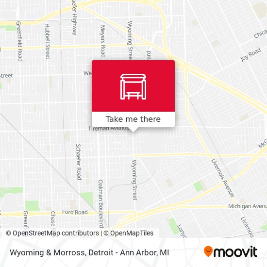 Mapa de Wyoming & Morross