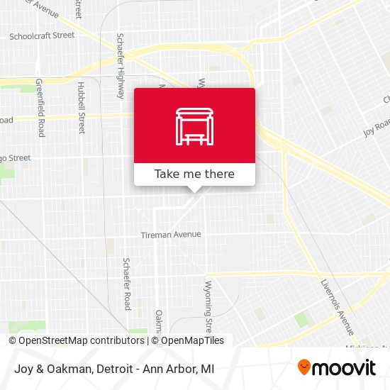 Mapa de Joy & Oakman
