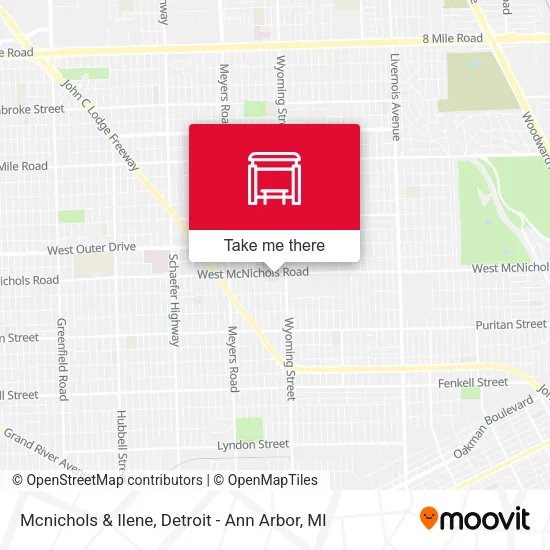 Mcnichols & Ilene map