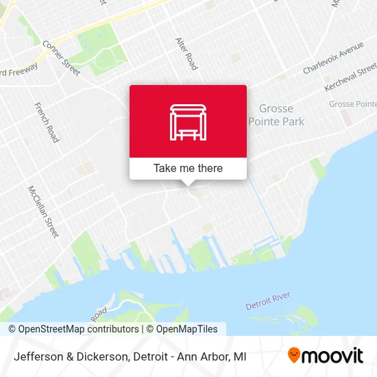 Jefferson & Dickerson map