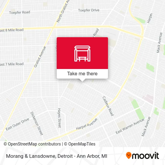 Morang & Lansdowne map