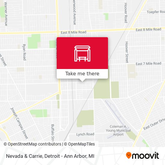 Mapa de Nevada & Carrie