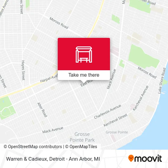 Warren & Cadieux map