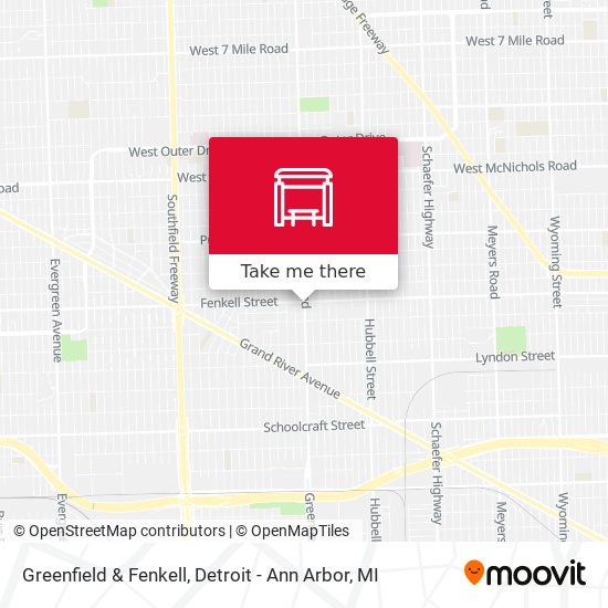 Greenfield & Fenkell map