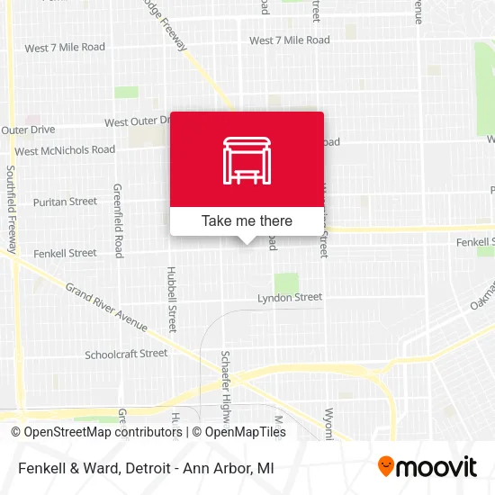 Fenkell & Ward map