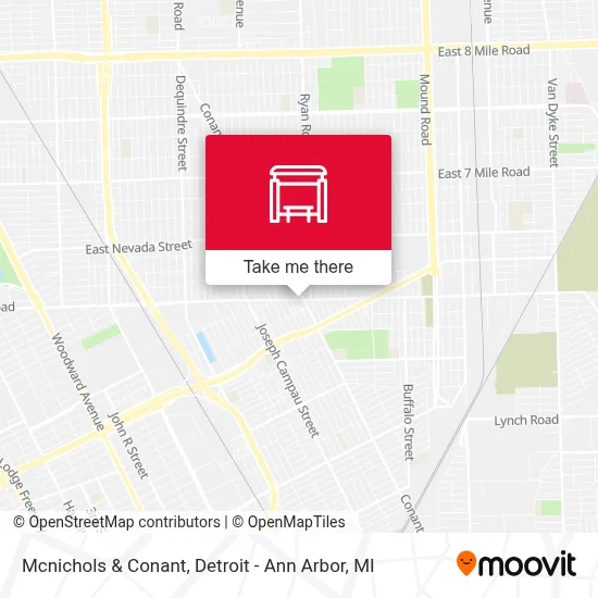 Mcnichols & Conant map