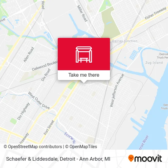 Schaefer & Liddesdale map