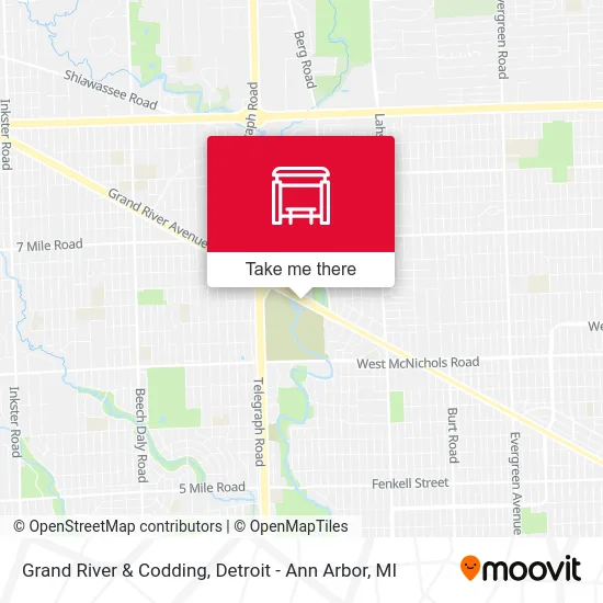 Grand River & Codding map