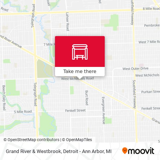 Mapa de Grand River & Westbrook