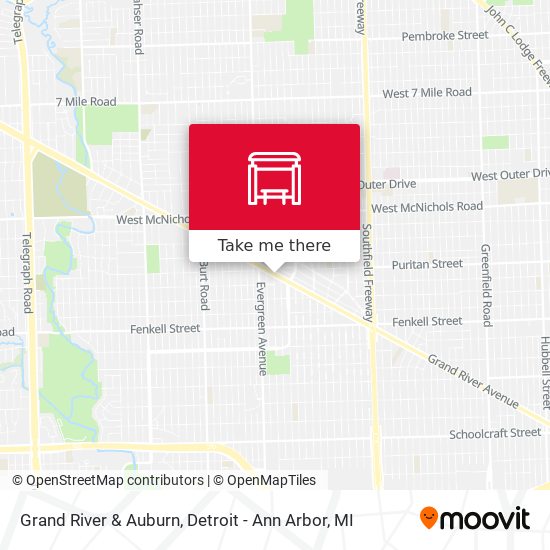 Mapa de Grand River & Auburn