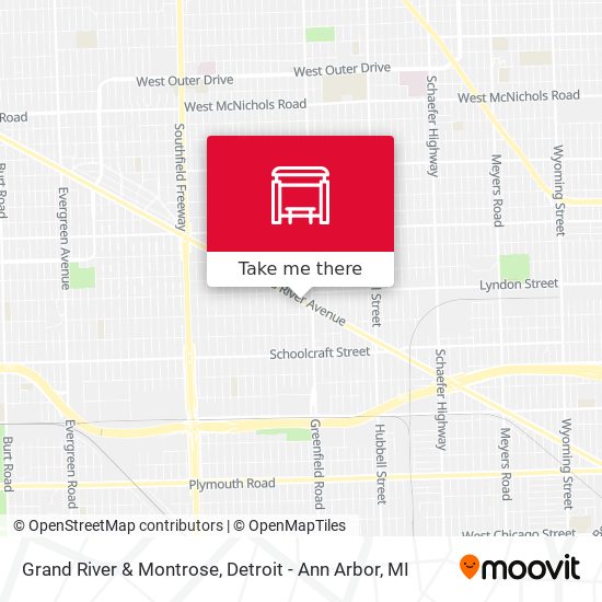 Mapa de Grand River & Montrose