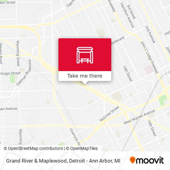 Mapa de Grand River & Maplewood