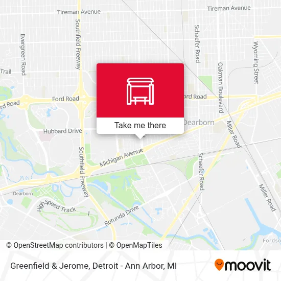 Greenfield & Jerome map
