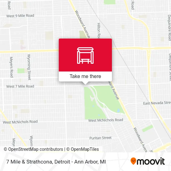 Mapa de 7 Mile & Strathcona