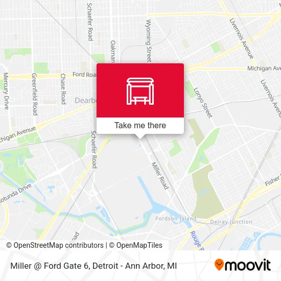 Miller @ Ford Gate 6 map