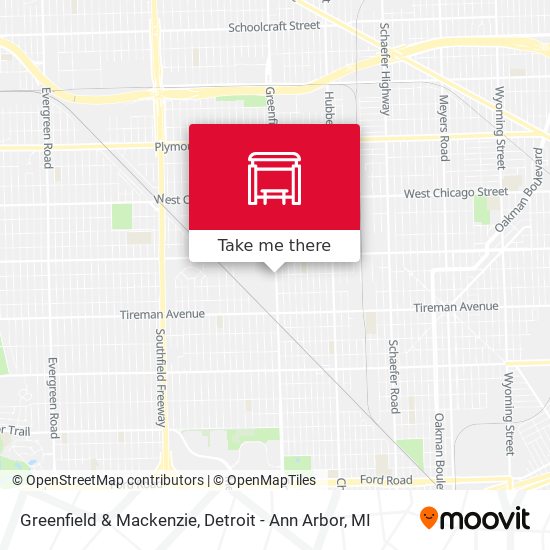 Greenfield & Mackenzie map