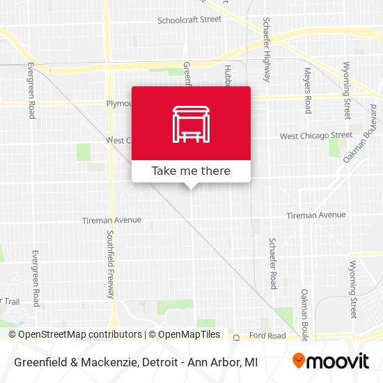 Mapa de Greenfield & Mackenzie