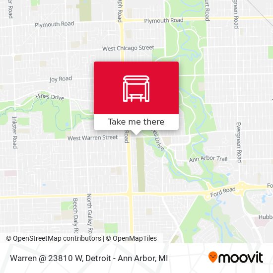 Warren @ 23810 W map