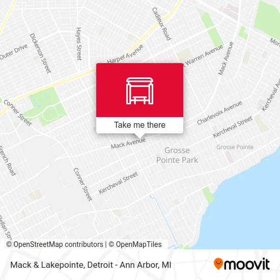 Mack & Lakepointe map