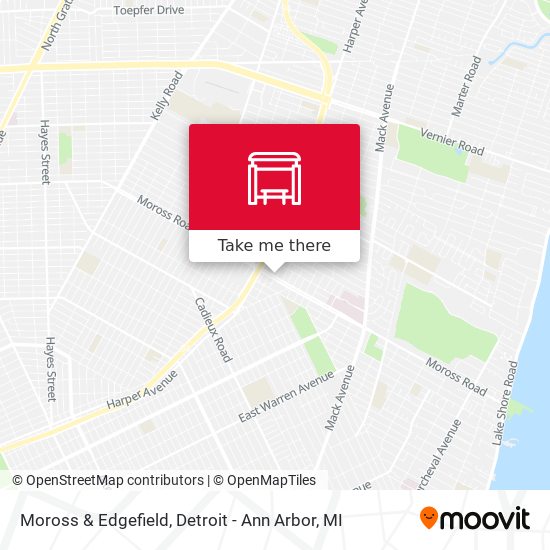 Mapa de Moross & Edgefield