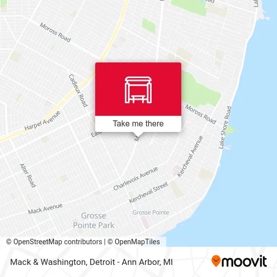 Mack & Washington map