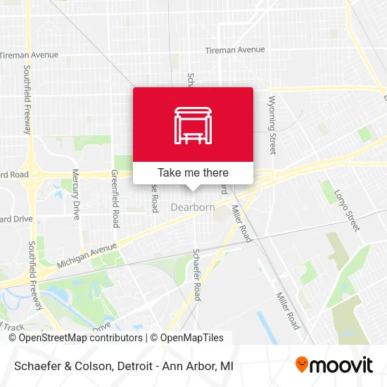 Schaefer & Colson map